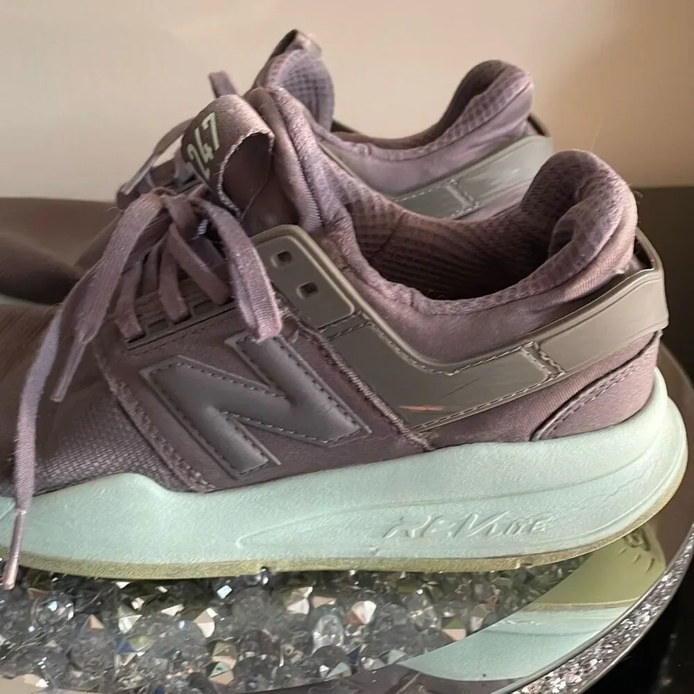 New balance Mint green grey jogging running sneakers women’s size 7.5 preowned
